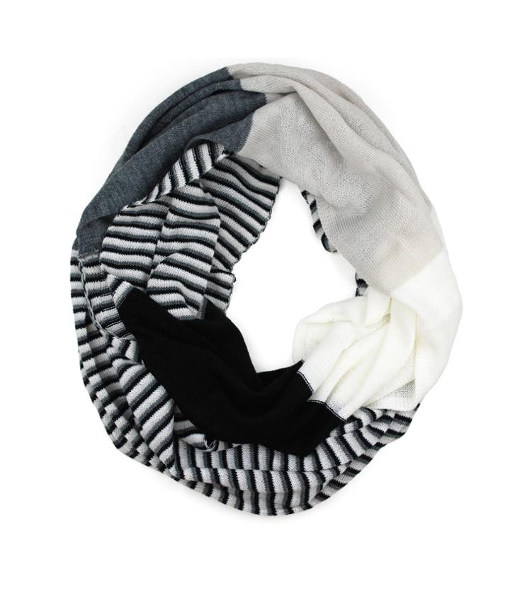 Michael Stars Blocked In Eternity Scarf