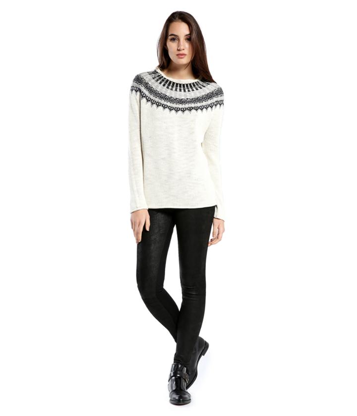 Michael Stars Fairisle Hiow Sweater