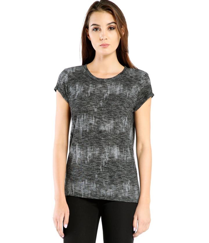 Michael Stars Shadow Terry Crew Neck Tee
