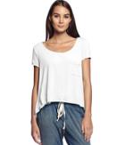 Michael Stars Jersey Lycra Pocket Tee