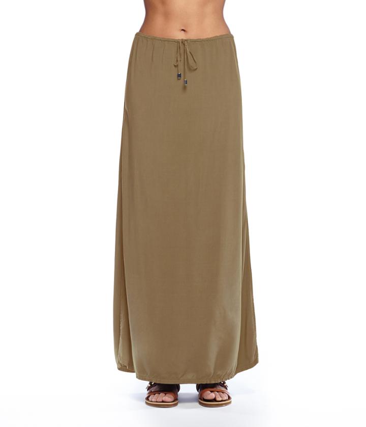 Michael Stars Modern Rayon Maxi Skirt