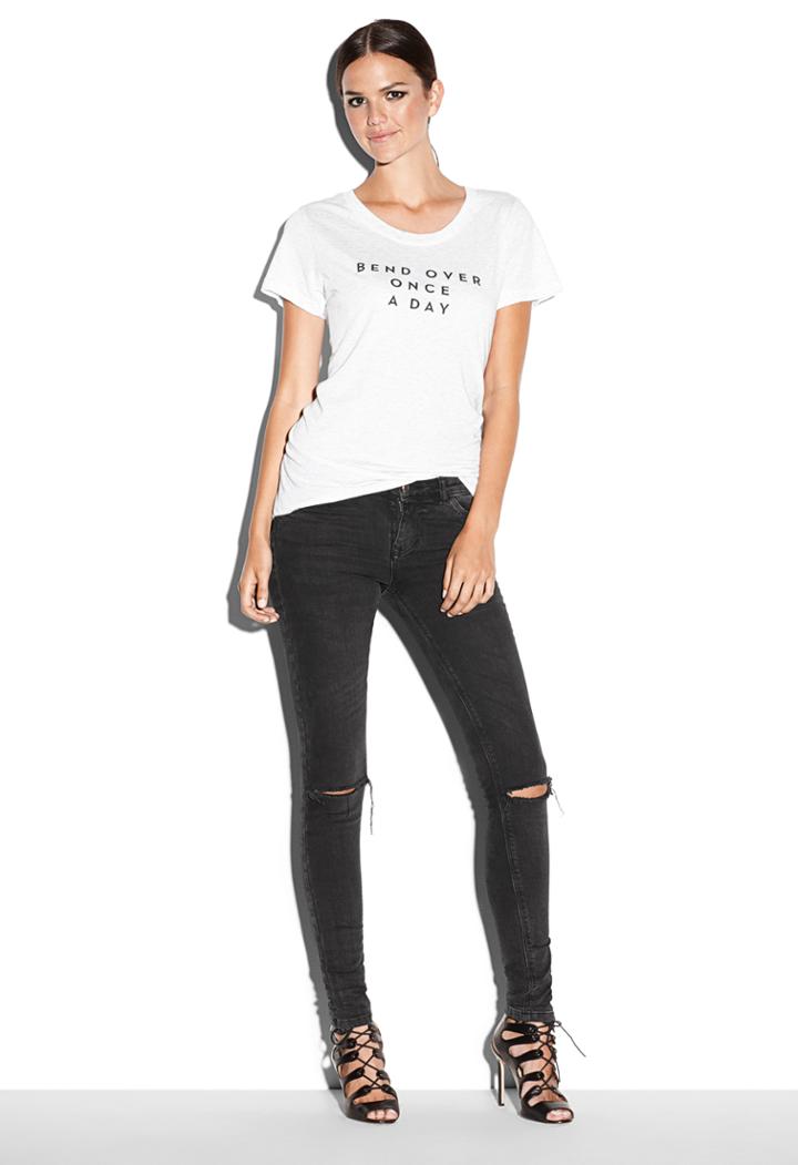 Milly Bend Over Once A Day Tee