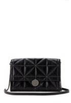 Milly Wythe Quilted Crossbody Clutch - Black