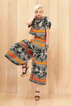 Milly Tropical Jacquard Culottes