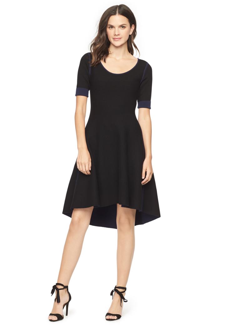 Milly Reversible Contrast Dress