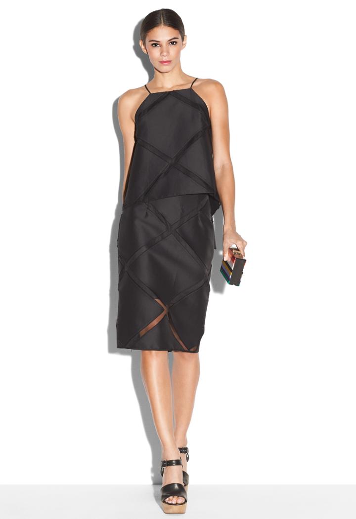 Milly Midi Skirt - Black