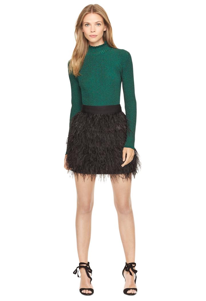 Milly Italian Stardust Rib Pullover