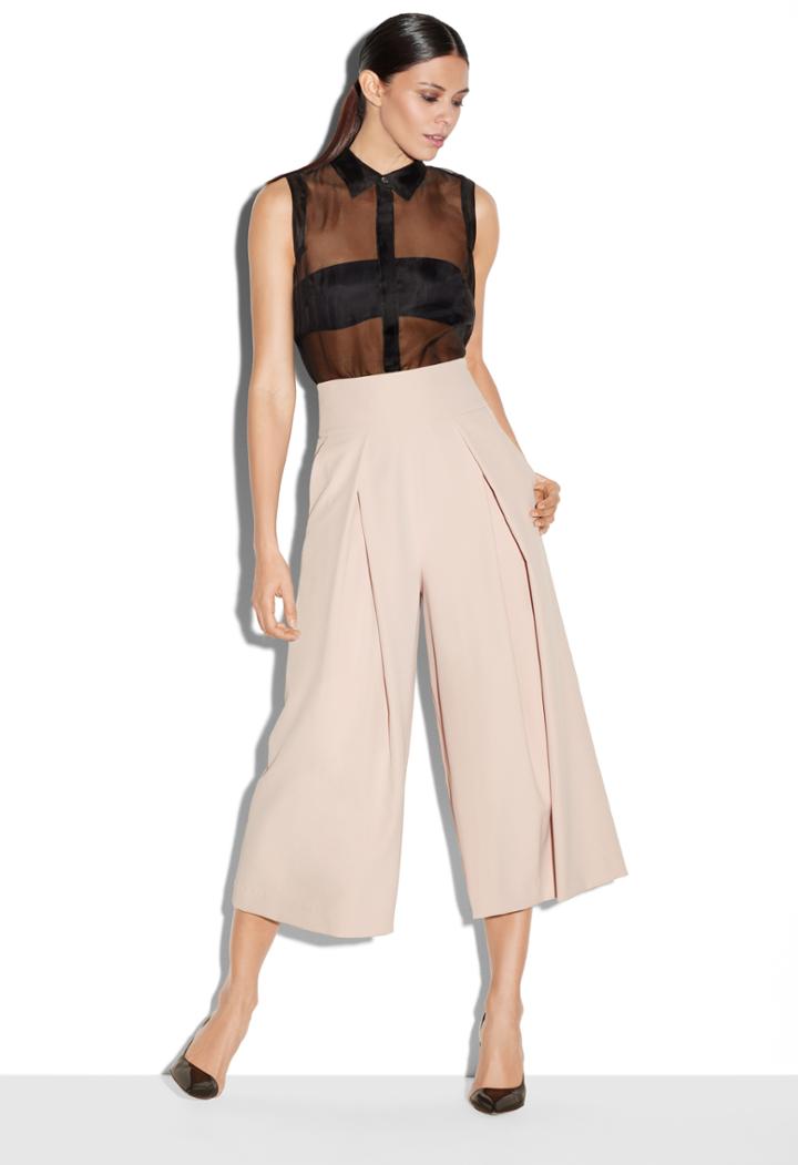 Milly Italian Cady Culottes - Petal