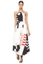 Milly Exclusive Nautical Abstract Print Daphne Dress