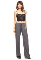 Milly Track Pant - Graphite