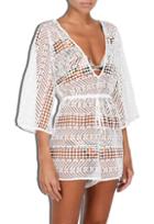 Milly Crochet Savona Romper - White Wht