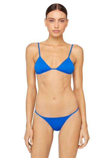 Milly Italian Solid Swim Elba Bikini Top