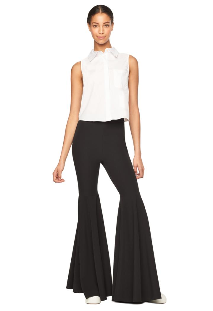 Milly Flared Pant - Black