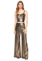 Milly Sequins Bustier Top