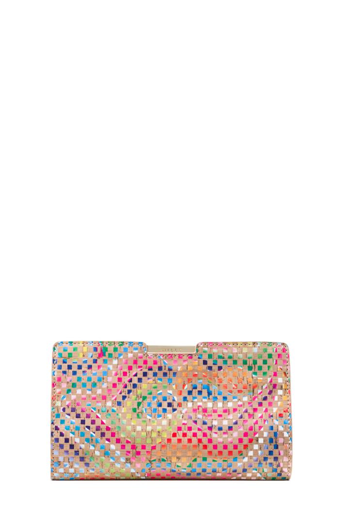 Milly Geo Rainbow Sm Frame Clutch - Multi