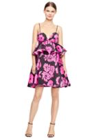 Milly Floral Print Melody Dress - Pink