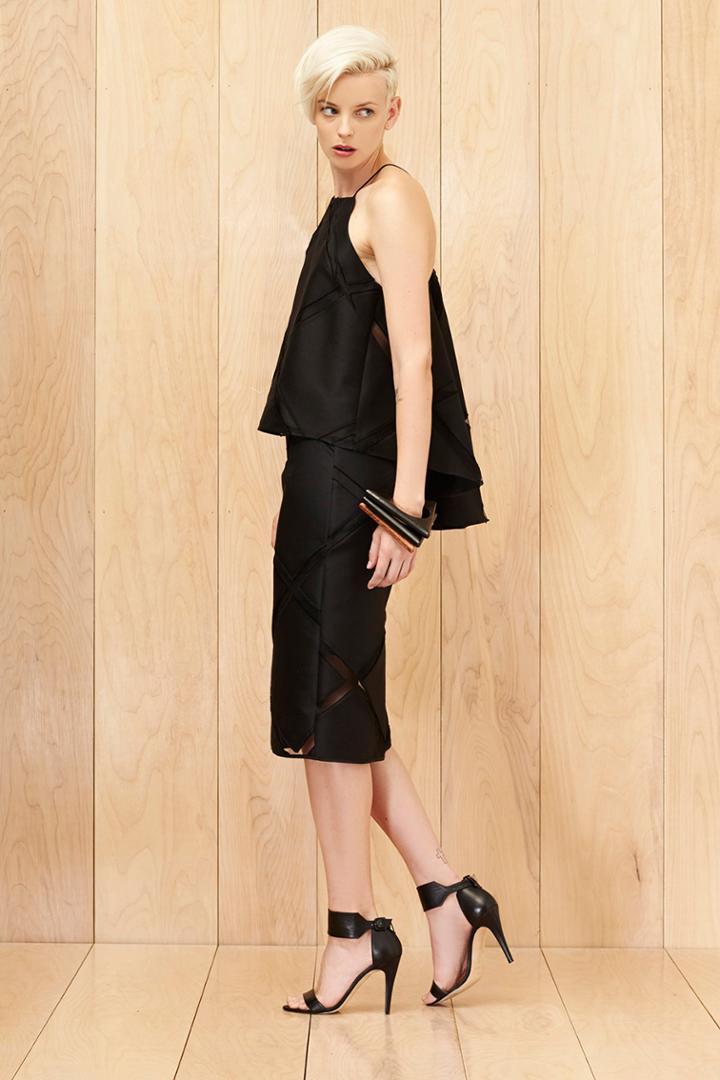 Milly Trapeze Camisole - Black