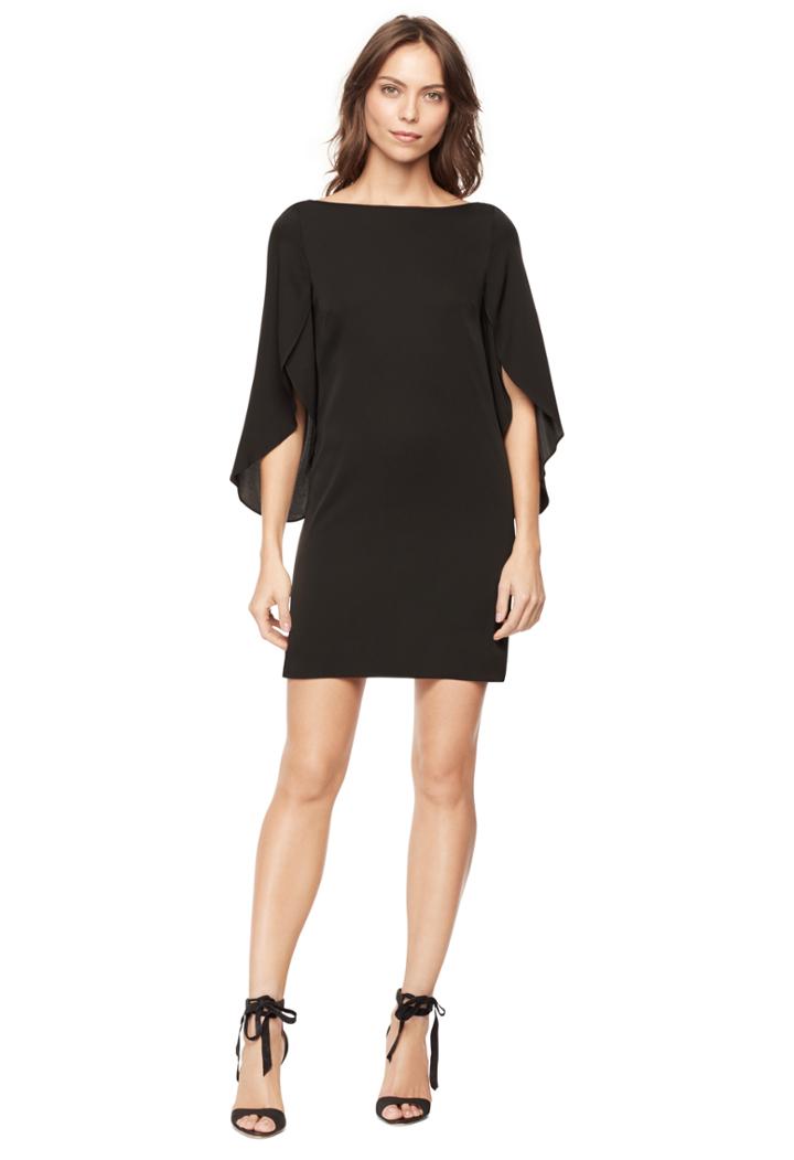 Milly Stretch Silk Crepe Btrfly Drss