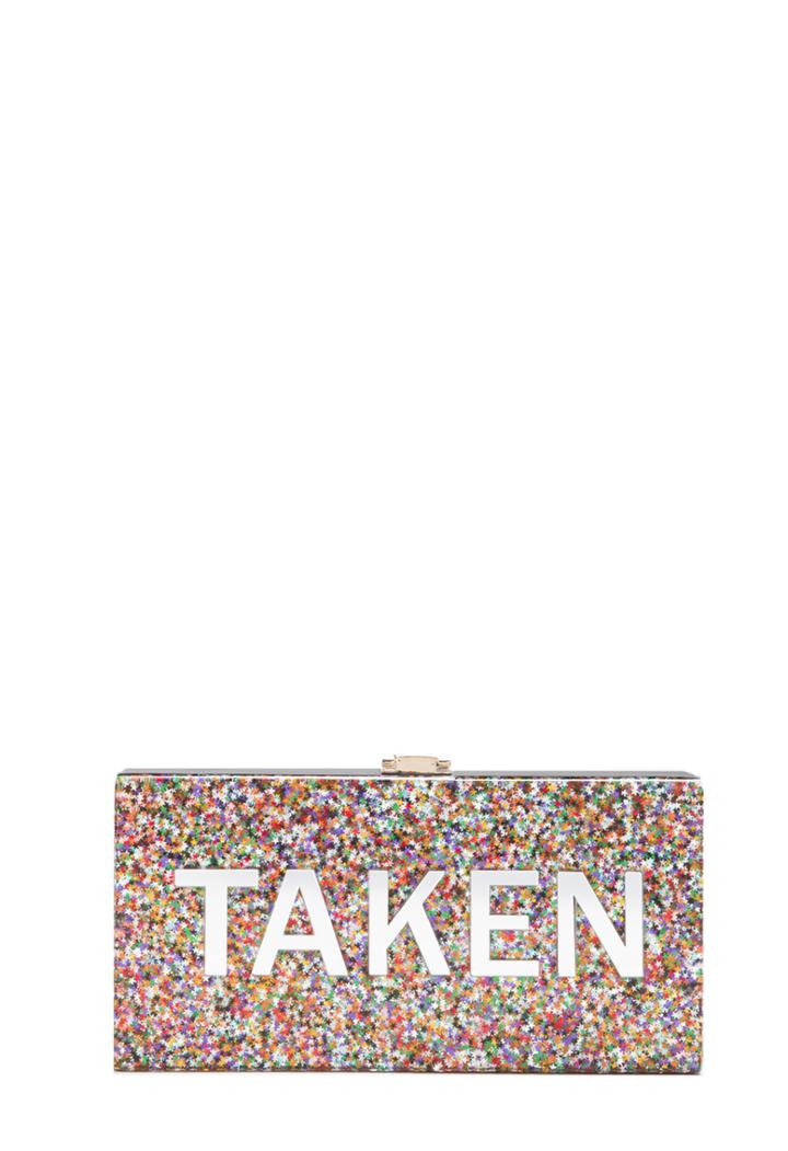 Milly Single Box Clutch - Multi