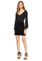 Milly Gem Cuff Pullover - Black