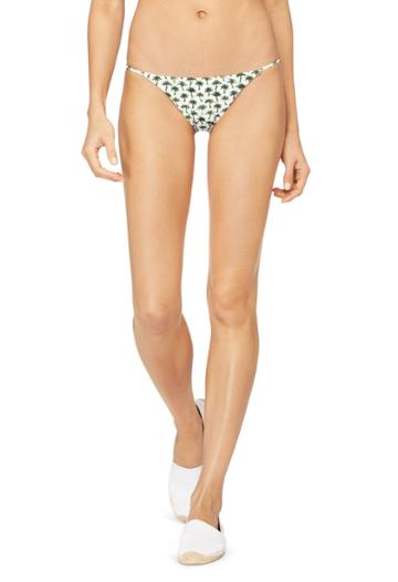 Milly Palm Print Elba Bikini Bottom