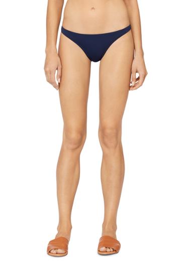 Milly Italian Solid Swim St Lucia Bikini Bottom