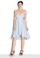 Milly Trapeze Knee-length Dress - Blue