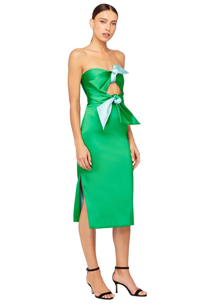 Milly Mackenzie Dress - Emerald