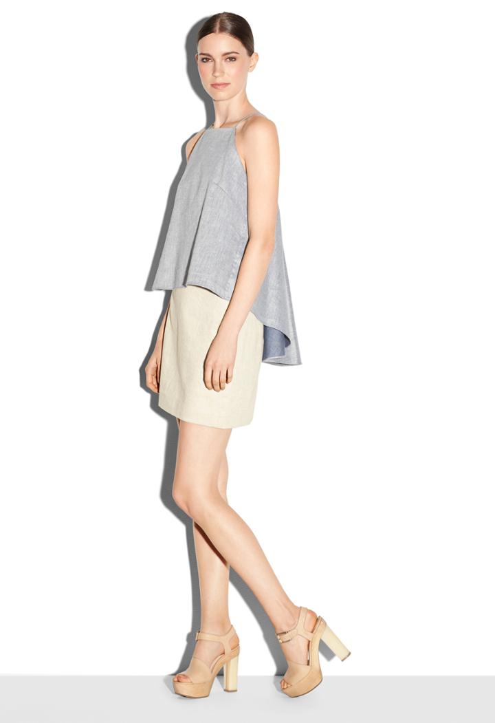 Milly Trapeze Camisole - Denim