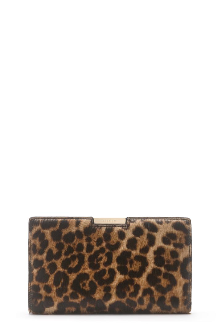 Milly Logan Haircalf Small Frame Clutch