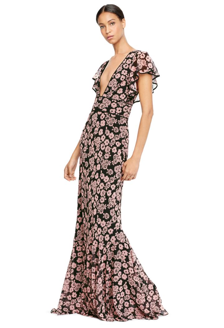 Milly Deni Maxi Dress - Blush
