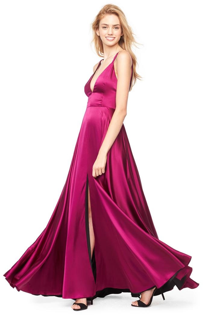 Milly Stretch Charmeuse Monroe Dress