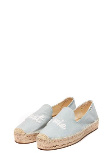 Milly Soludos Cest La Vie Smoking Slipper