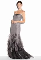 Milly Silk Organza Liliana Gown - Multi