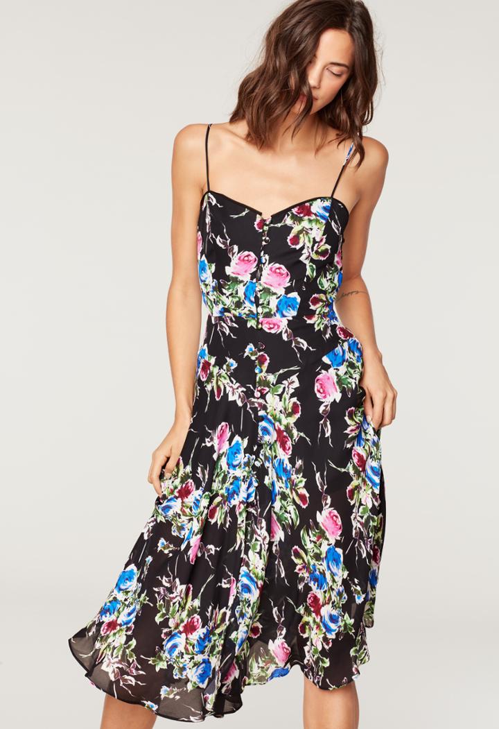 Milly Rose Print Emily Dress