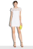 Milly Illusion Chloe Dress - White Wht