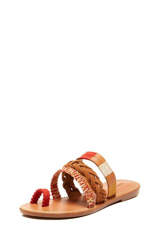 Milly Multi Bracelet Sandal - Vachetta Red