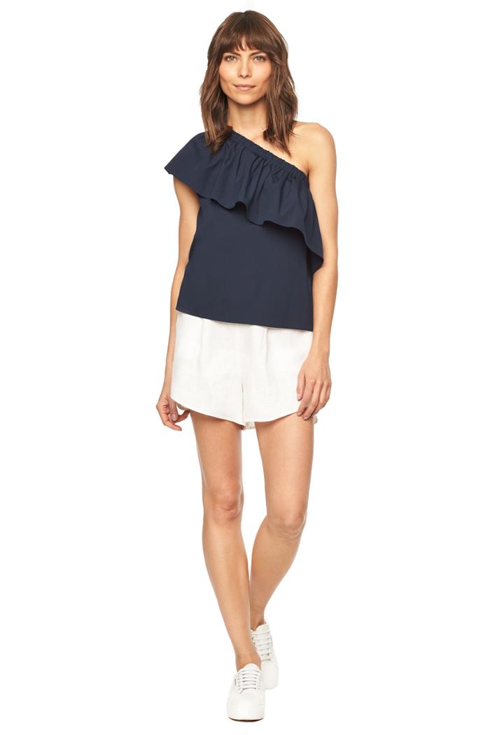 Milly Cotton Poplin Alexis Top