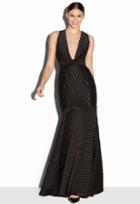 Milly Exclusive Italian Bubble Jacquard Penelope Gown