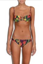 Milly Cabana Palm Print Maxime Underwire Bikini Top