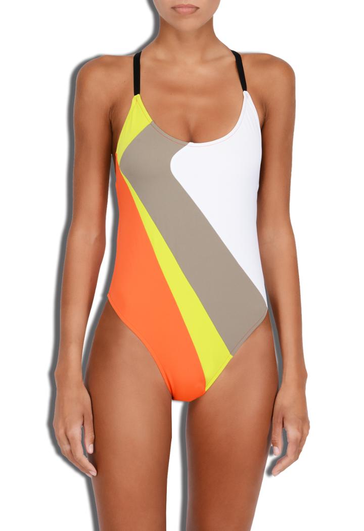 Milly Cabana Amalfi Colorblock Maillot