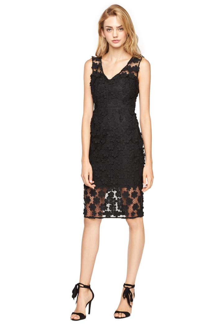 Milly Floral Applique Mari Dress