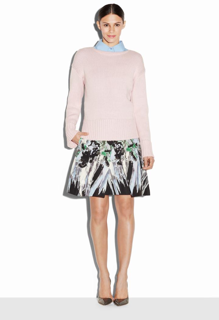 Milly Stevie Sweater - Petal