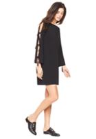 Milly Tied Together Flare Sleeve Dress