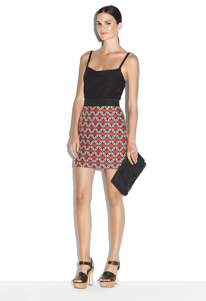 Milly Bias Camisole - Black