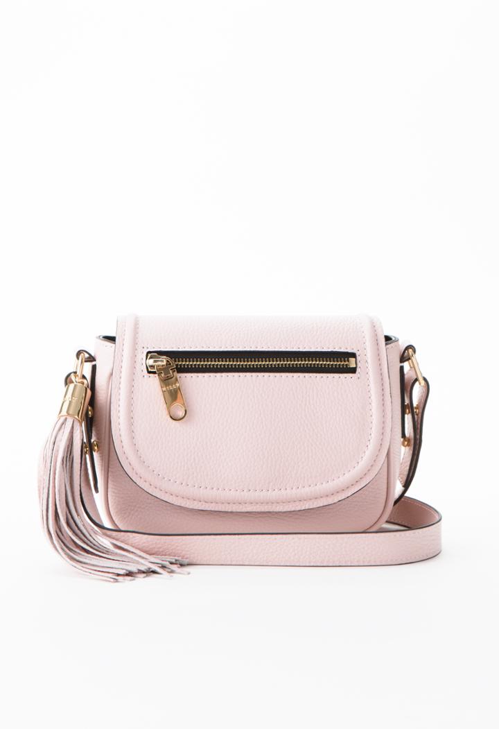 Milly Astor Small Saddle - Blush