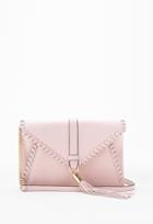Milly Astor Whipstitch Clutch - Blush