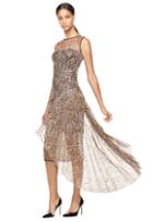 Milly Geo Sequined Tulle Katia Dress