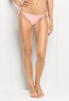 Milly Bardot Tie Bikini Bottom - Pink