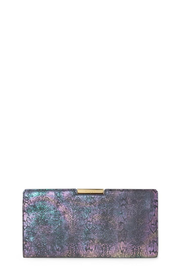 Milly Joule Snake Frame Clutch - Multi